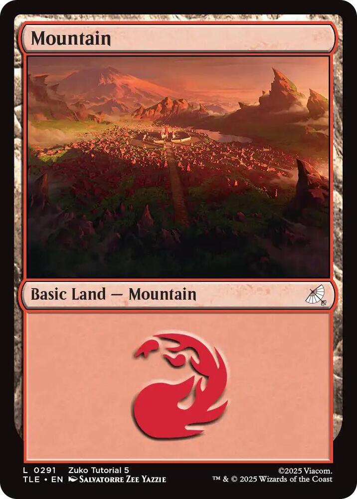 Mountain (0291) 291 card
