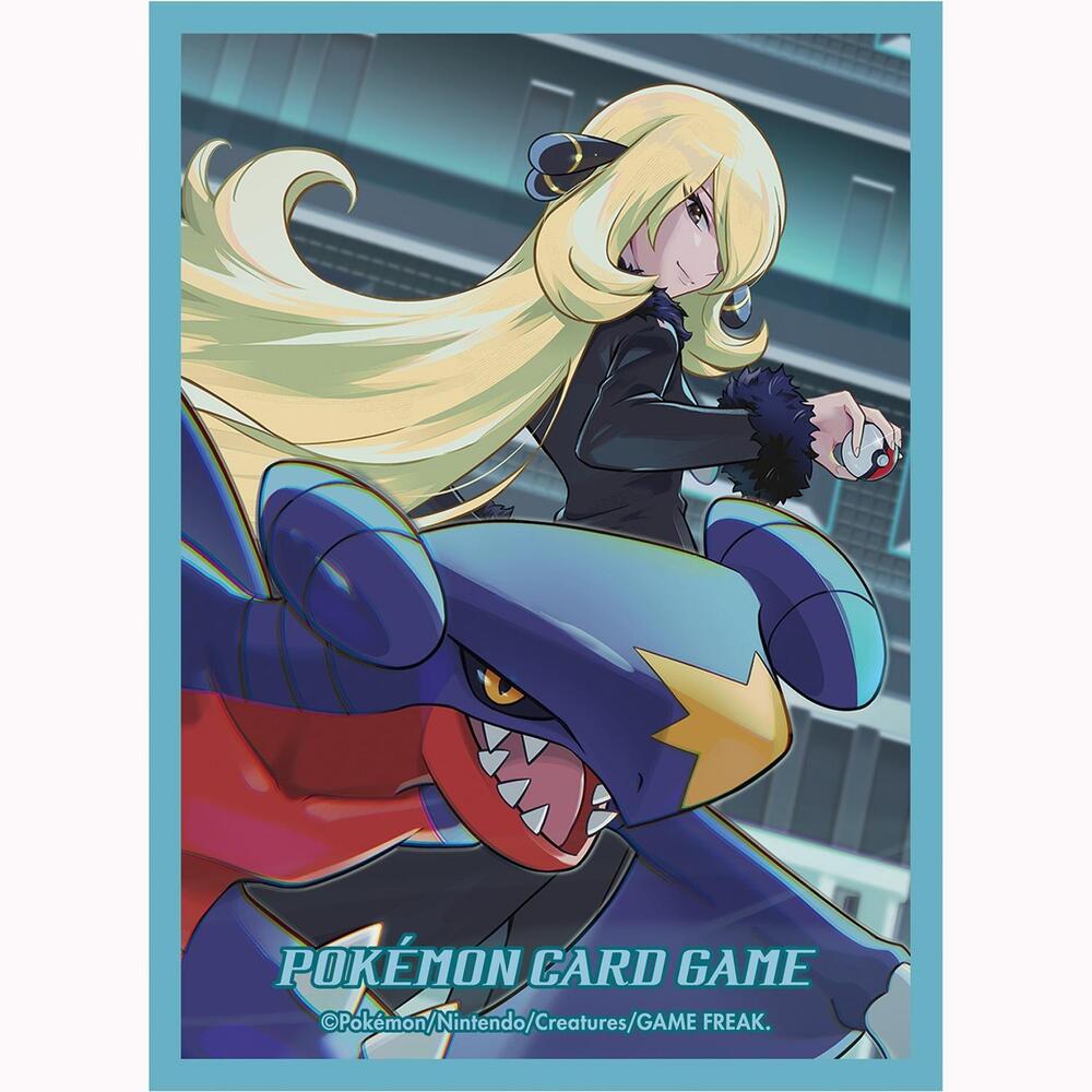 Pokemon TCG: Pokemon Center Japan Exclusive Card Sleeves - Cynthia &  Garchomp Ver.2 (64-Pack) - Pokemon International Card Sleeves - Card Sleeves