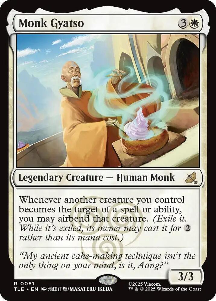 Monk Gyatso 81 card