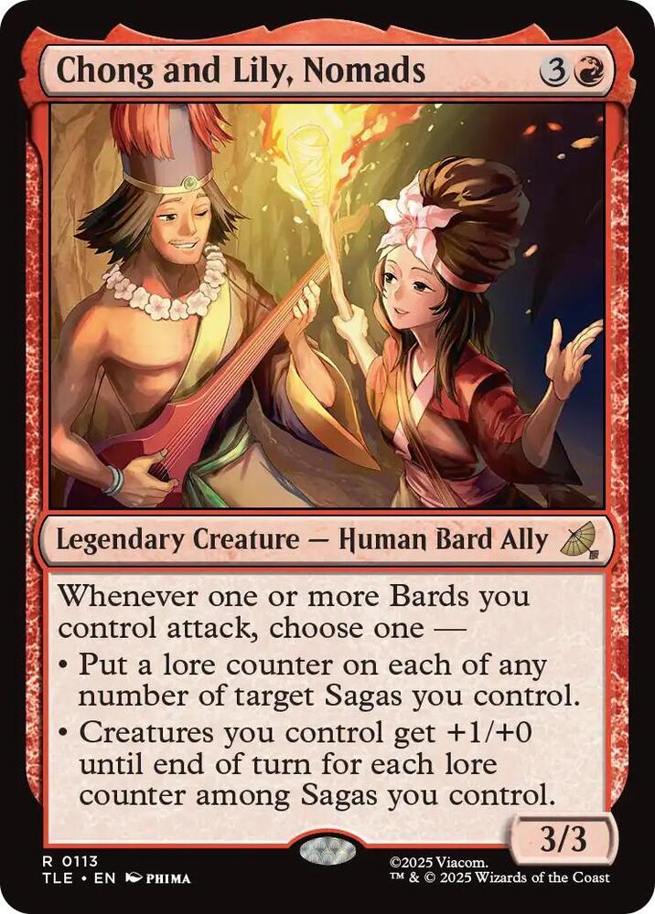 Chong and Lily, Nomads 113 card