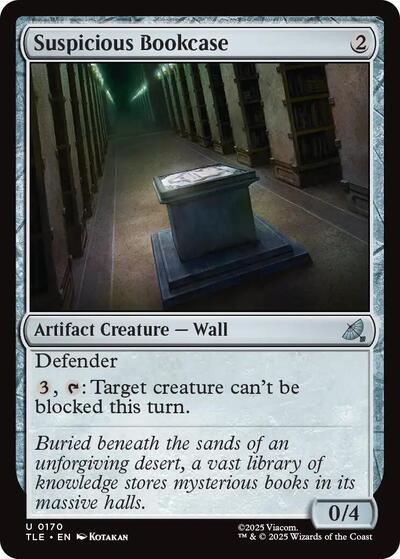 Suspicious Bookcase