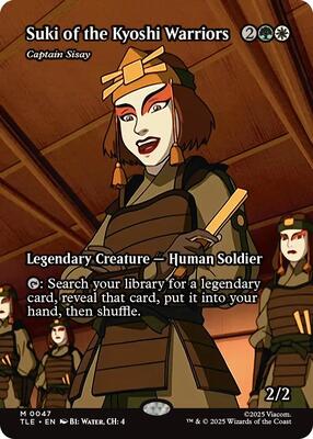 Suki of the Kyoshi Warriors - Captain Sisay