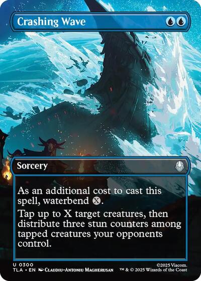 Crashing Wave Borderless