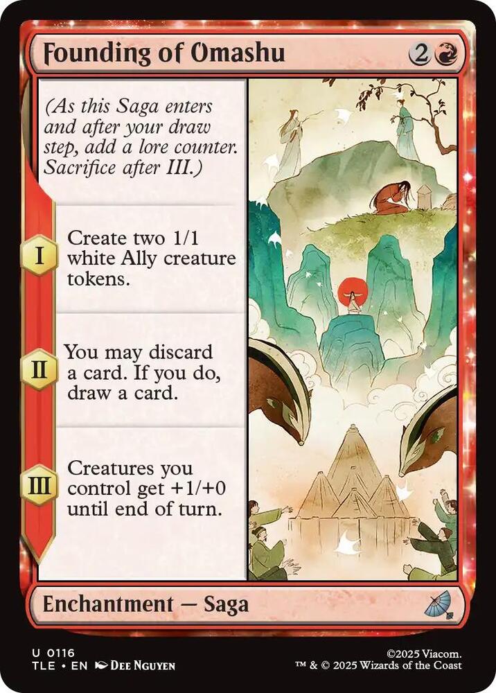 Founding of Omashu 116 card