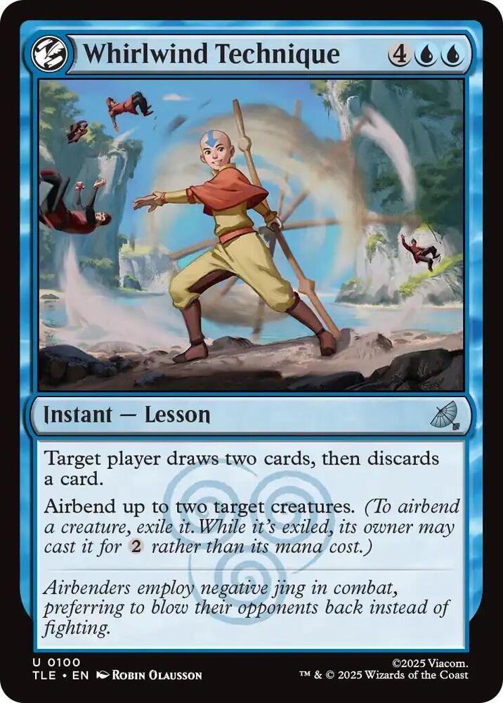 Whirlwind Technique 100 card