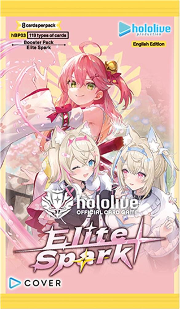 Elite Spark Booster Pack - Elite Spark - hololive OFFICIAL CARD