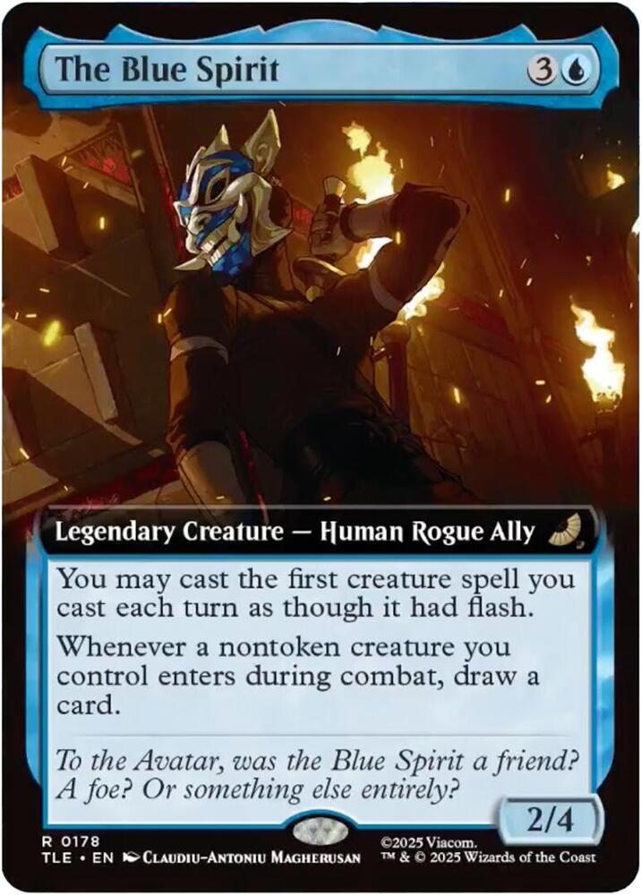 The Blue Spirit (Extended Art) 178 card
