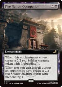 Fire Nation Occupation (Extended Art)