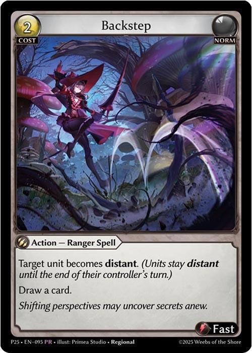 Backstep (095) - Promotional Cards - Grand Archive TCG - TCGplayer.com