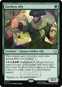 Earthen Ally - Avatar: The Last Airbender - Magic: The Gathering card