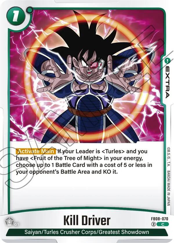Kill Driver - Saiyan's Pride - Dragon Ball Super: Fusion World