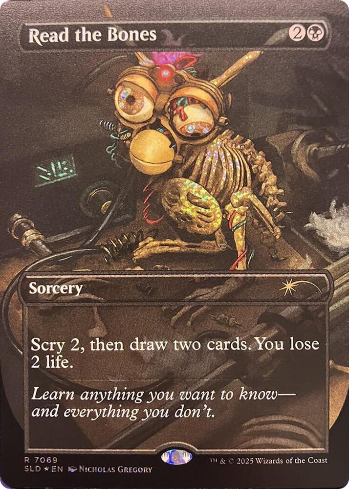 Read the Bones (Confetti Foil) - Secret Lair Drop Series - Magic