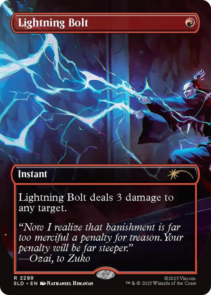 Lightning Bolt (2289) - Secret Lair Drop Series - Magic: The
