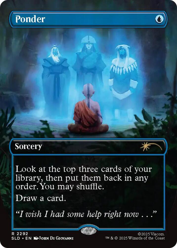 Ponder (2292) - Secret Lair Drop Series - Magic: The Gathering