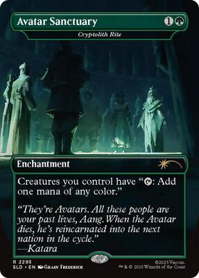 Avatar Sanctuary - Cryptolith Rite #2293 – Secret Lair Drop Series (Rare)