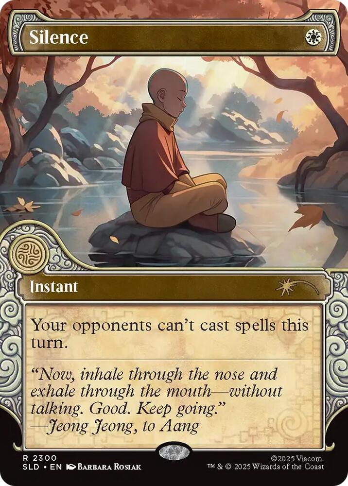 Silence (2300) - Secret Lair Drop Series - Magic: The Gathering
