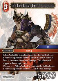 Gulool Ja Ja - Final Fantasy TCG Journey of Discovery trading card