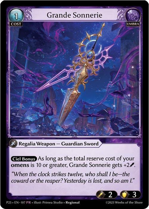 Grande Sonnerie - Promotional Cards - Grand Archive TCG
