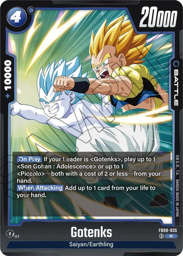 Gotenks - Saiyan's Pride - Dragon Ball Super: Fusion World