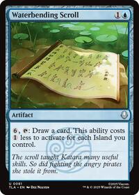 Waterbending Scroll - Avatar: The Last Airbender - Magic: The Gathering card