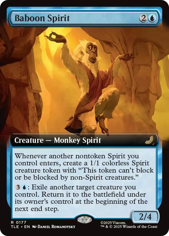 Baboon Spirit (Extended Art) 177 card