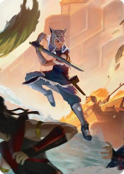 Sokkas Charge Art Card
