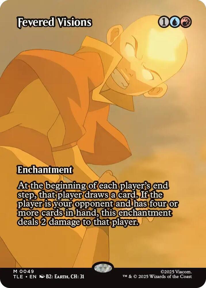 Fevered Visions (Borderless) - Avatar: The Last Airbender: Eternal
