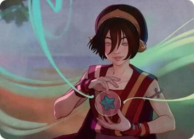 Toph, the First Metalbender Art Card