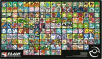 Play! Pokemon Professor Program Unova Playmat - Black - Pokemon