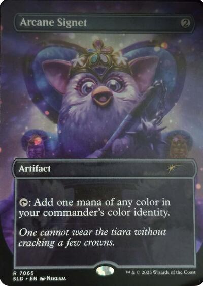 Arcane Signet (Secret Lair) from SLD #7065, Magic: The Gathering card