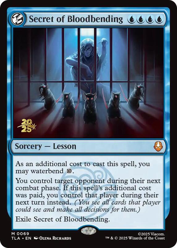 Secret of Bloodbending - Prerelease Cards - Magic: The Gathering ...
