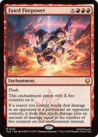 Fated Firepower - Prerelease Cards - Magic: The Gathering card