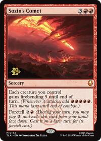 Sozin's Comet - Prerelease Cards - Magic: The Gathering card