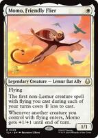 Momo, Friendly Flier - Prerelease Cards - Magic: The Gathering