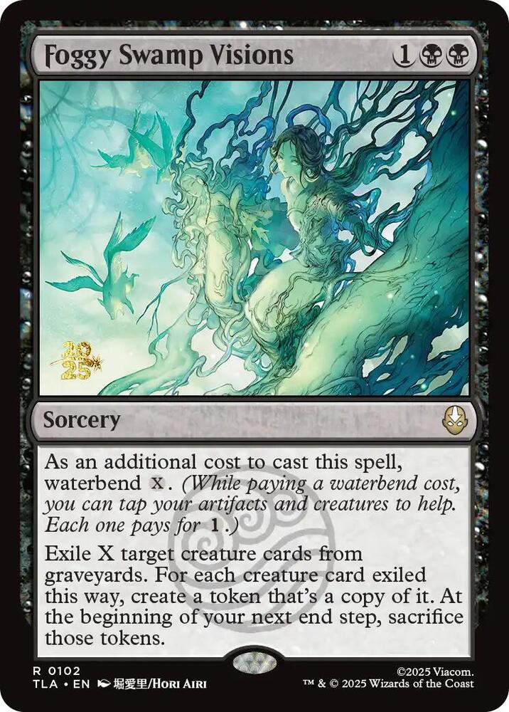Foggy Swamp Visions - Prerelease Cards - Magic: The Gathering Foggy Swamp Visions - Prerelease Cards - Magic: The Gathering