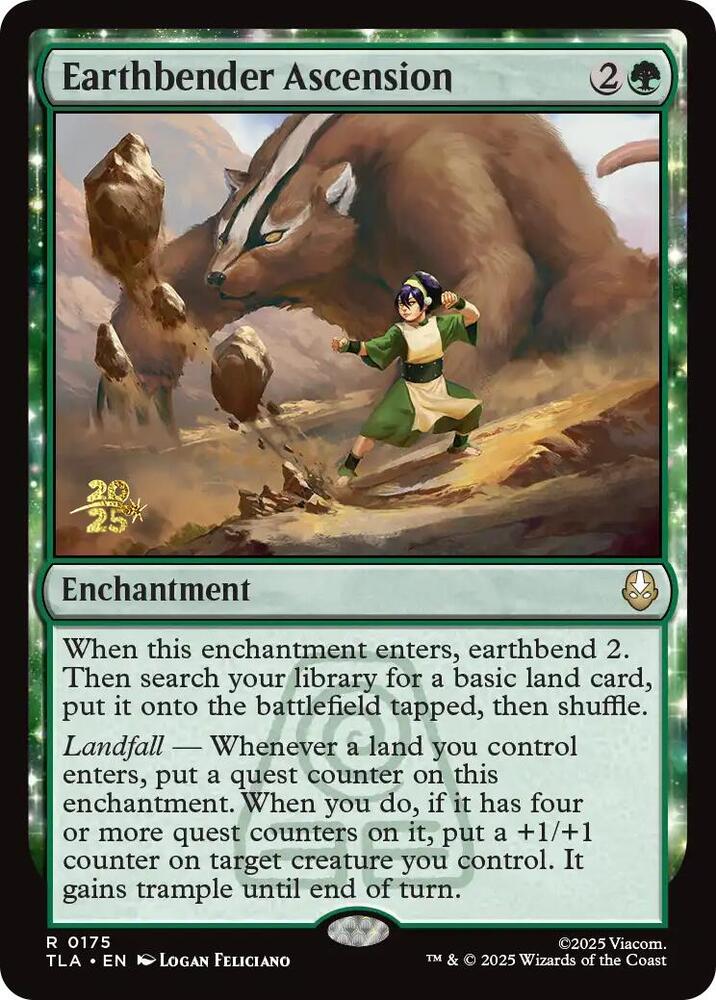 Earthbender Ascension - Prerelease Cards - Magic: The Gathering