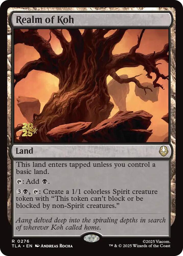 Realm of Koh #276s — Avatar: The Last Airbender Promos