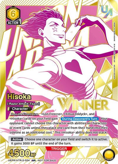Hisoka (024) (Winner) card