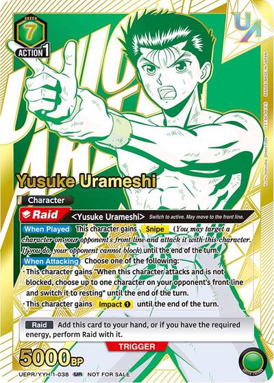 Yusuke Urameshi (038) card