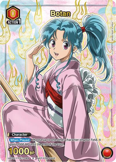 Botan (084) (Gold) card