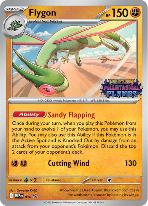 Flygon (Prerelease) 016 from ME: Mega Evolution Promo