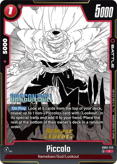 Piccolo - SB02-013 card