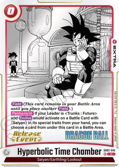 Hyperbolic Time Chamber Manga Booster 02 Release Event Cards Common Dragon Ball card — value and price