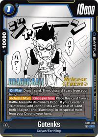 Gotenks - SB02-019 - Manga Booster 02 Release Event Cards