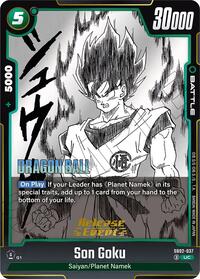 Son Goku - SB02-037 - Manga Booster 02 Release Event Cards