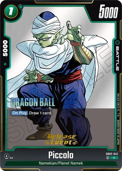 Piccolo - SB02-042 card