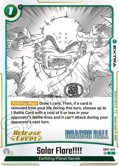 Solar Flare!!!! card