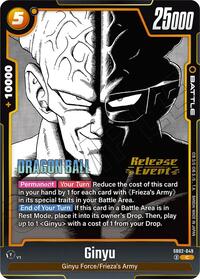 Ginyu - SB02-049 - Manga Booster 02 Release Event Cards