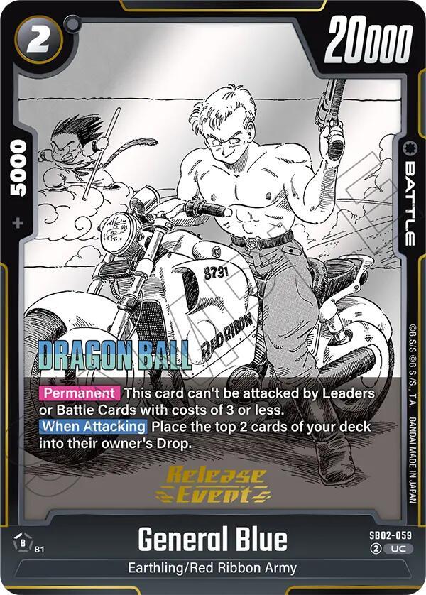 General Blue SB02-059 card