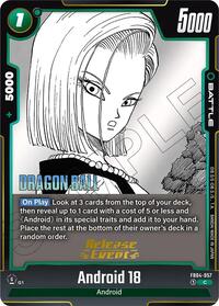 Android 18 (Manga Booster 02 Release Event Cards)